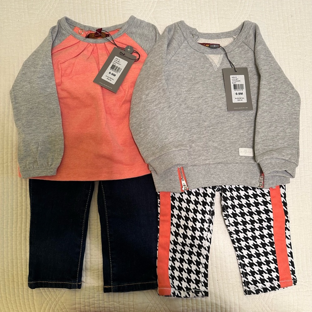 Bundle of NWT 6-9 month 7 for All Mankind Outfits